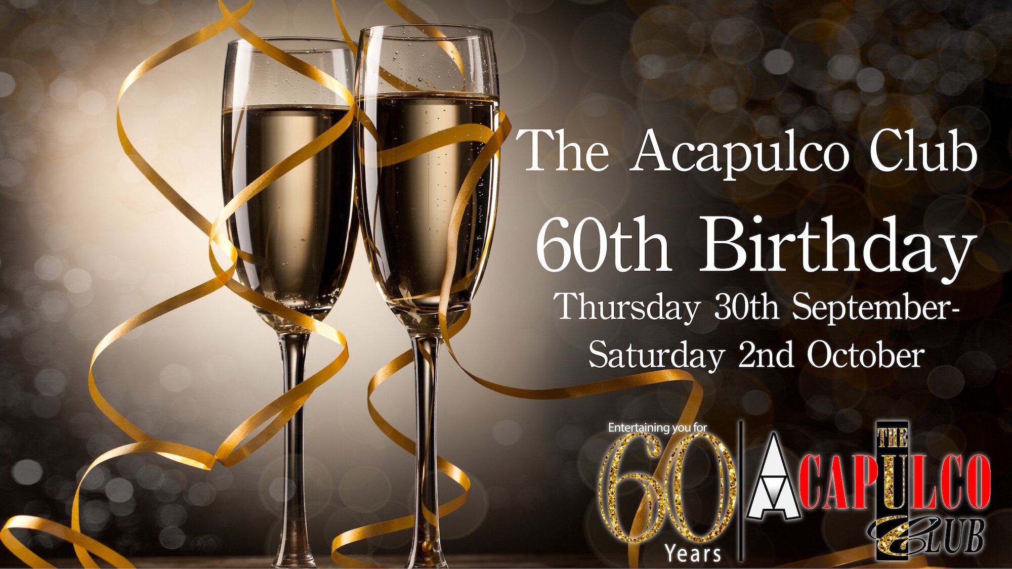 The Acca | Saturday Night 60th Birthday Party | 2nd October 2021