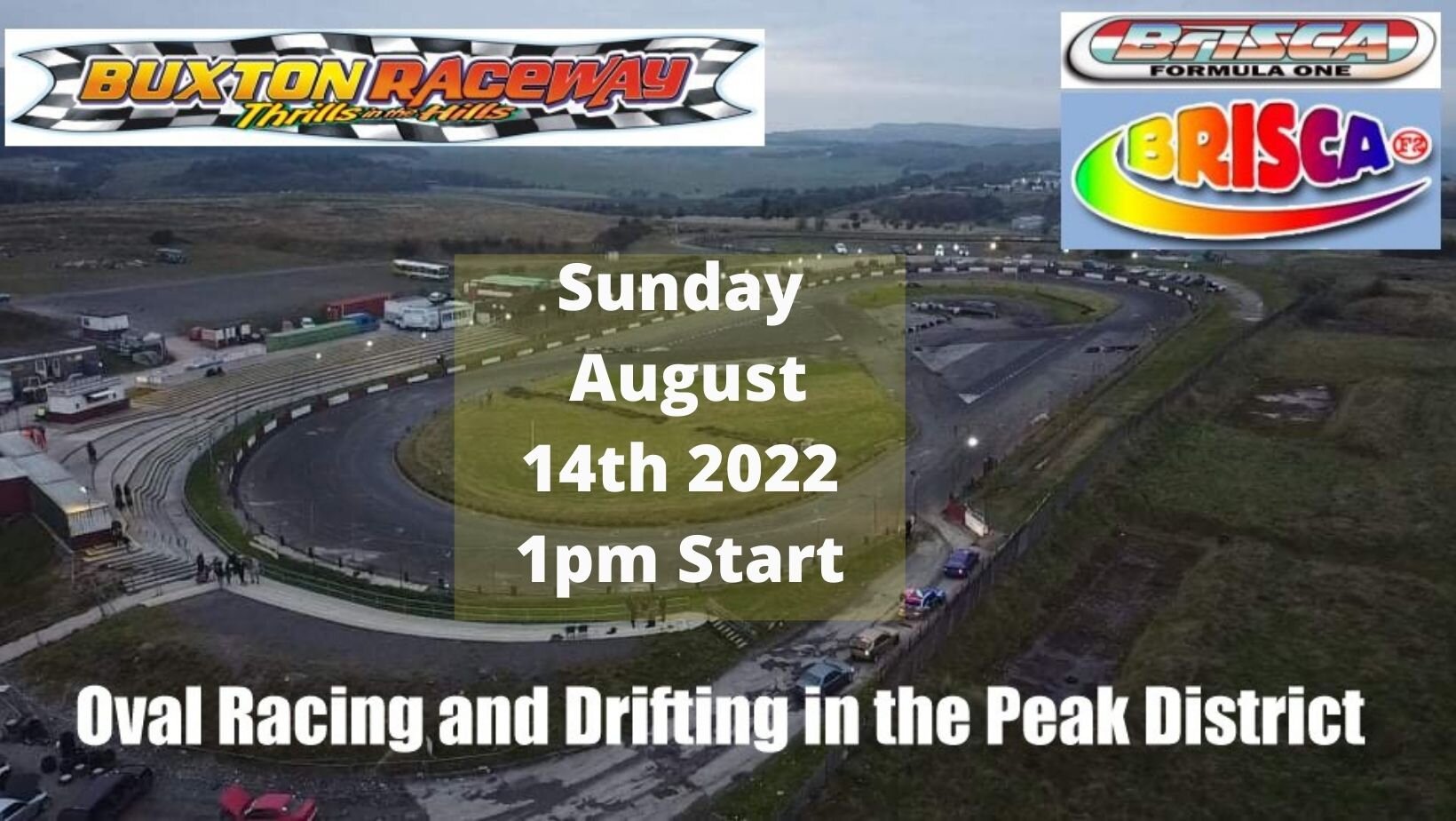 Buxton Raceway | Sunday 14th August 1pm
