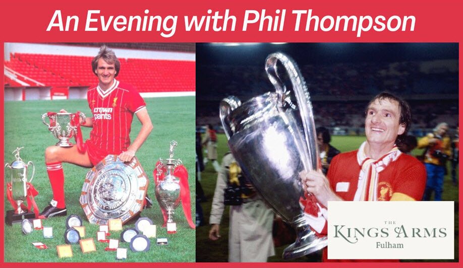 An Evening With Liverpool Legend Phil Thompson