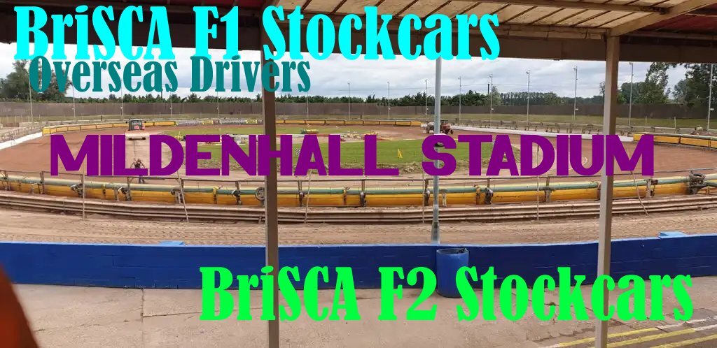 Buxton Raceway presents BriSCA F1 Stockcars Overseas Drivers, and BriSCA F2 Stockcars