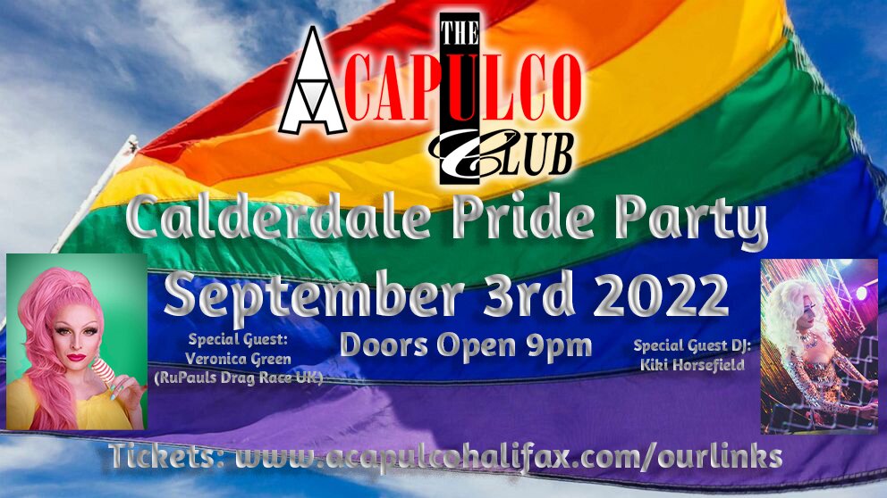The Acca | Calderdale Pride Party! | Saturday 3rd September
