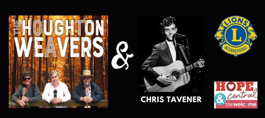 Charity Night Out with the Houghton Weavers and Local satirical songwriter Chris Tavener | Knutsford Lions