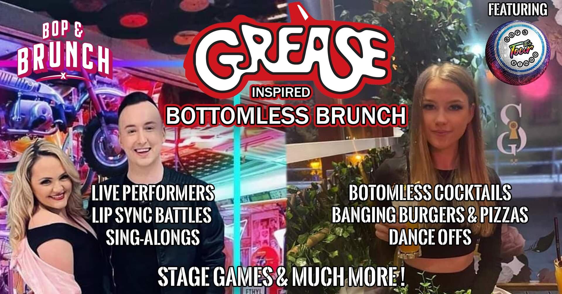 Bottomless Grease Brunch | The Grand Warrington