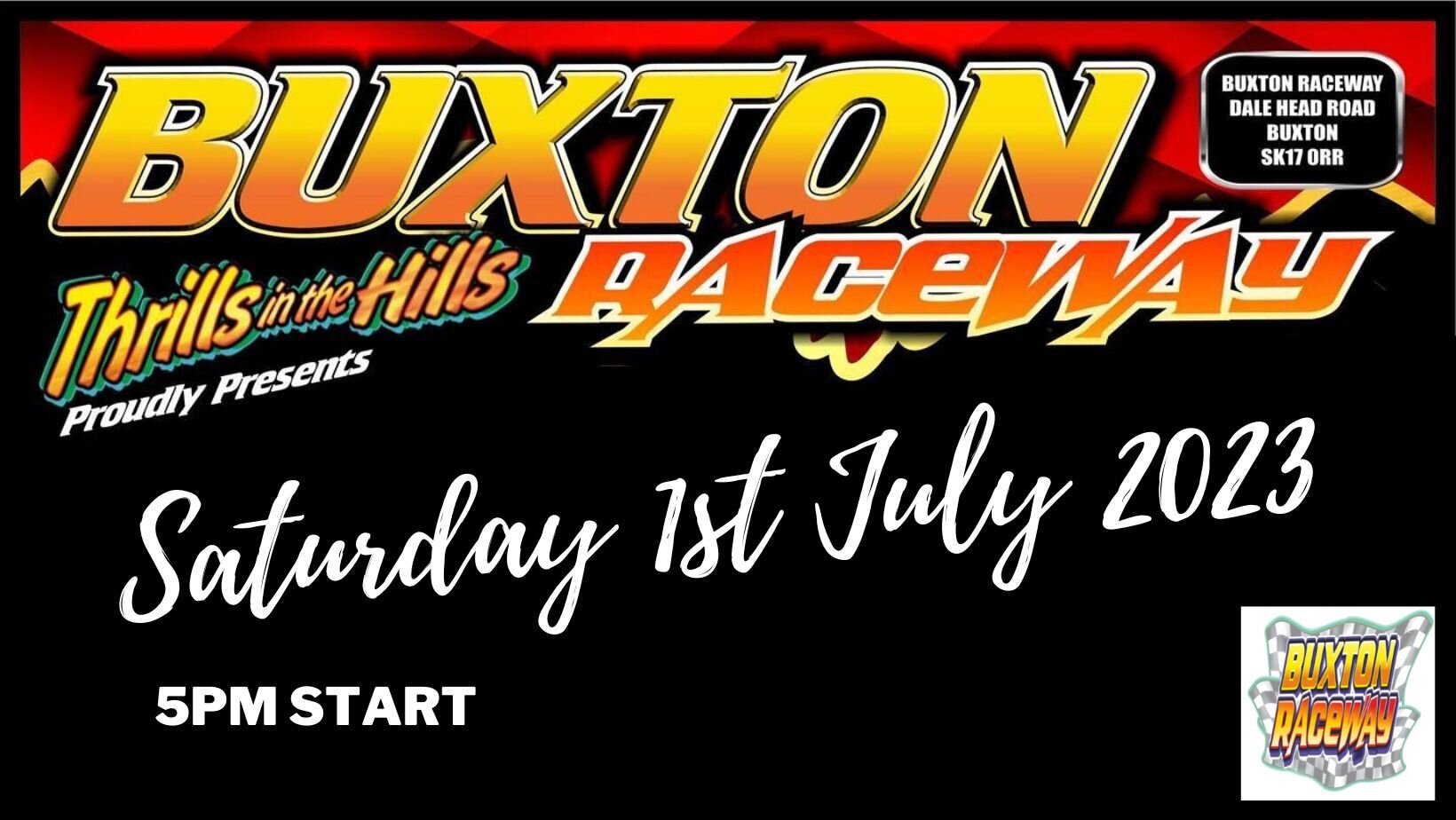Buxton Raceway | Saturday 1st July 5pm