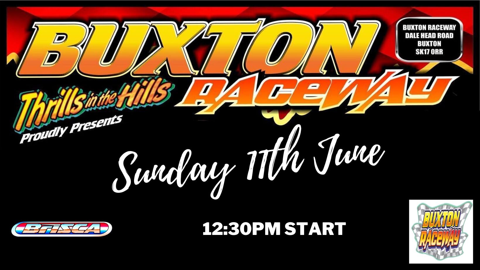 Buxton Raceway | Sunday 11th June 12:30pm