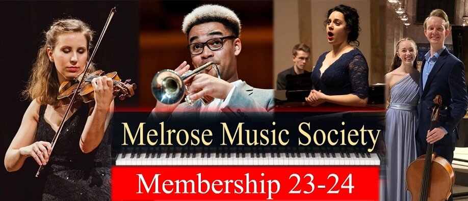 Melrose Music Society 2023-24 Season Membership