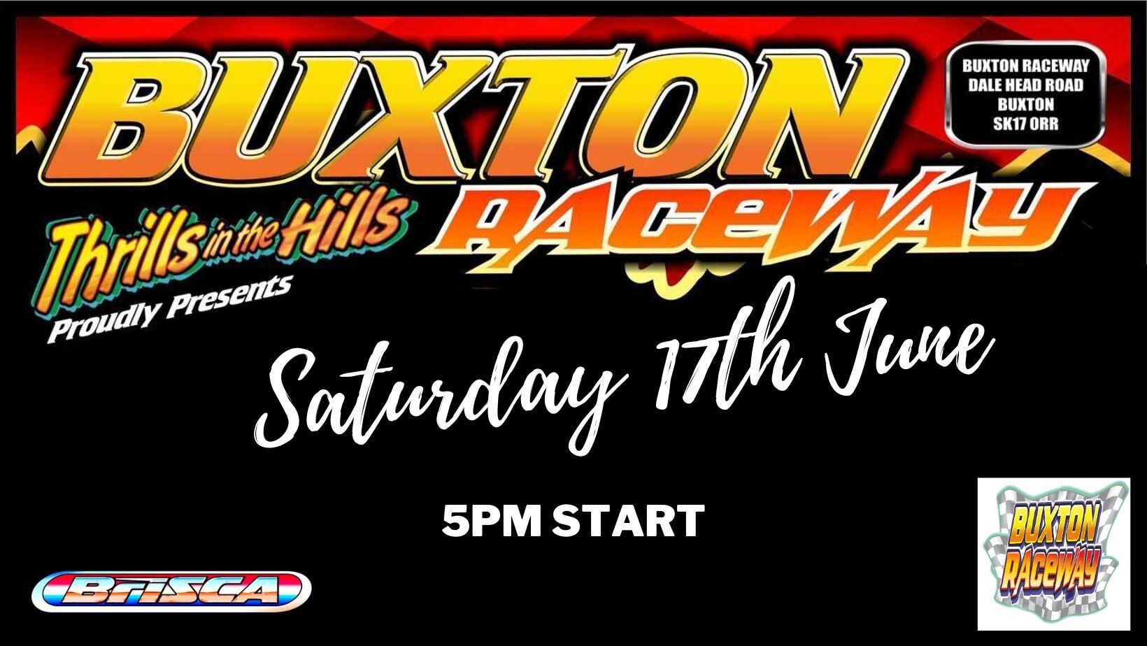 Buxton Raceway | Saturday 17th June 5pm