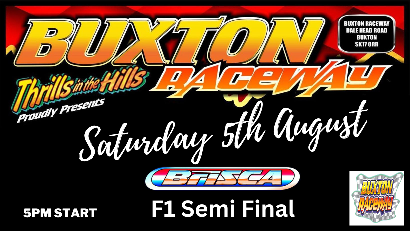 Buxton Raceway | BriSCA F1 Semi Final | Saturday 5th August