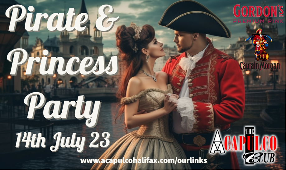 The ACCA Friday Night Pirate & Princess Party | 14th July