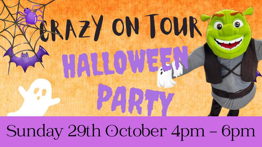 Crazy On Tour (Samlet Club) Halloween 4pm