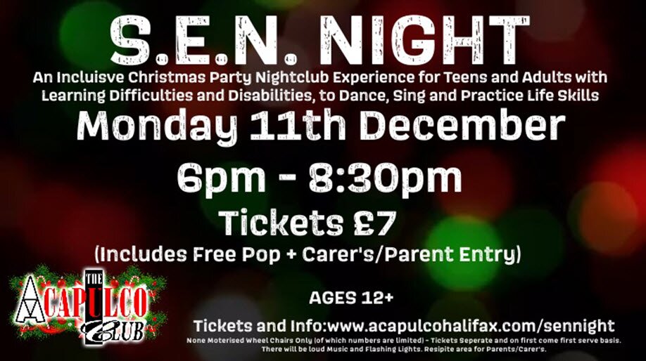 The Acca | All Inclusive SEN Party | Monday 11th December