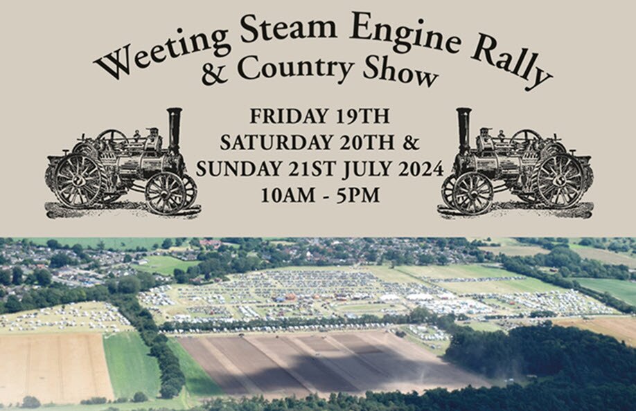 Weeting Steam Engine Rally & Country Show 2024