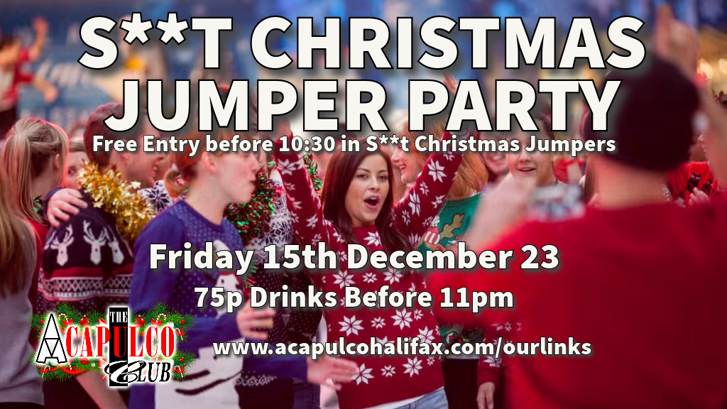 S**T Christmas Jumper Party | 15th December