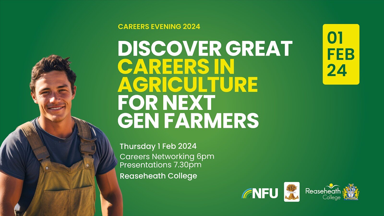 Cheshire NFU, YFC and Reaseheath College Careers Evening