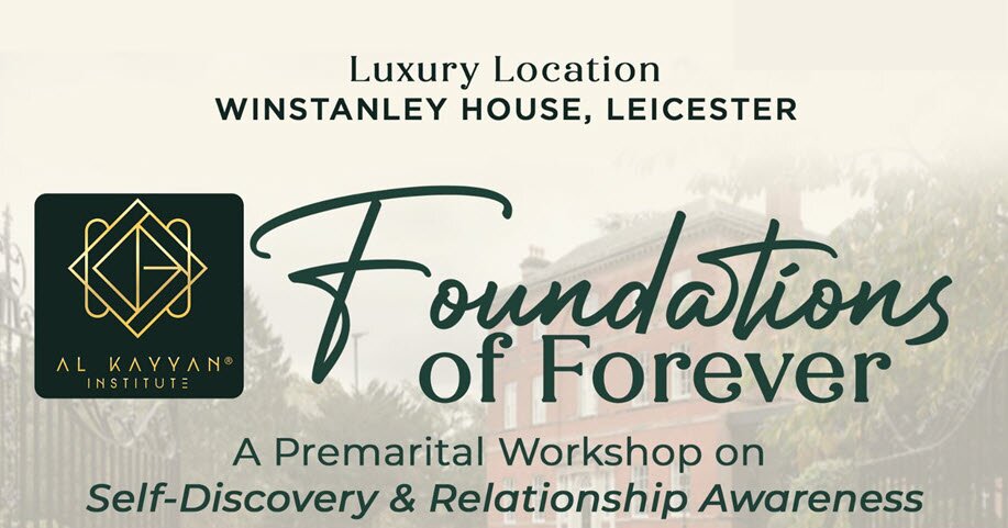 Foundations of Forever: A Premarital Workshop on Self-discovery and Relationship Awareness.