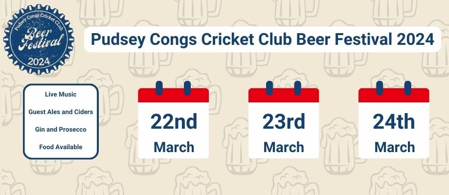 Pudsey Congs Beer Festival 2024