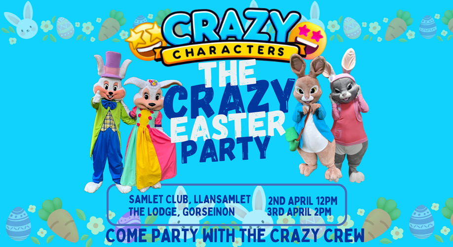 The Crazy Easter Party | Samlet Club 2nd April 12pm