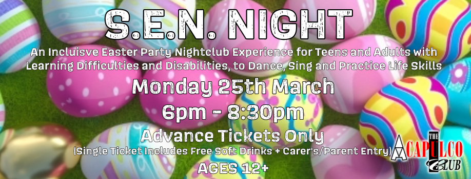 The Acca | All Inclusive SEN Party | Monday 25th March