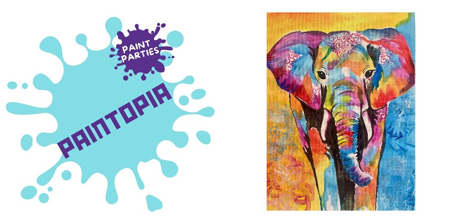 The Elegant Elephant - Paint & Sip