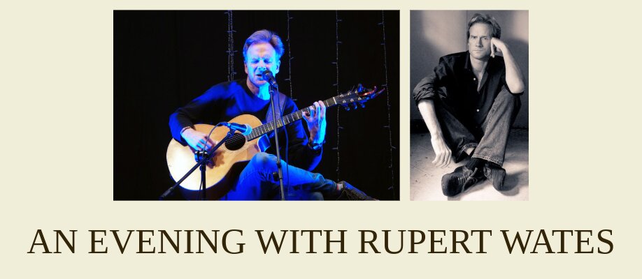 *CANCELLED* An Evening with Rupert Wates