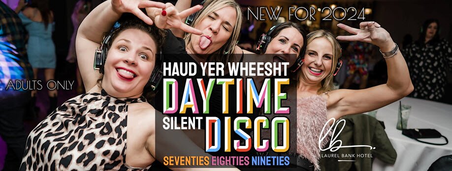 70s80s90s DAYTIME silent DISCO at LB 18+