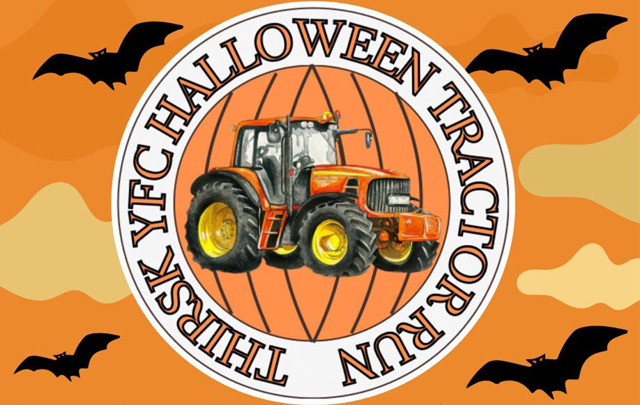 Thirsk Halloween Tractor Run 2024
