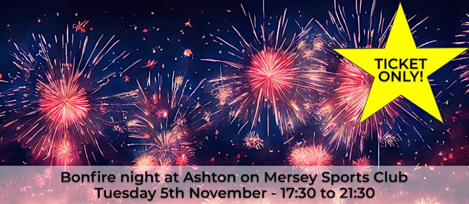 Bonfire Night at Ashton on Mersey Sports Club