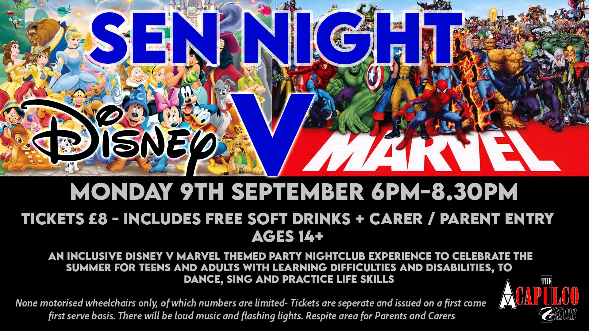 The Acca | All Inclusive SEN Party | Monday 9th September