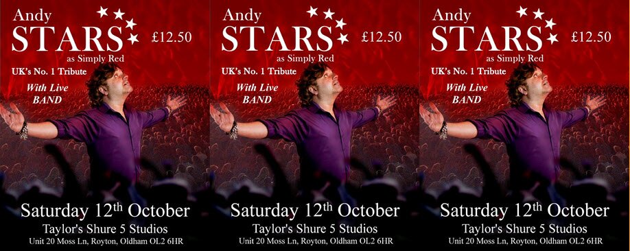 Andy Stars as Simply Red