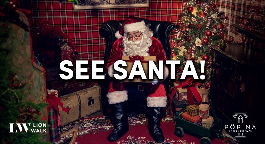 Santa's Grotto - Lion Walk Courtyard - Friday 13th December