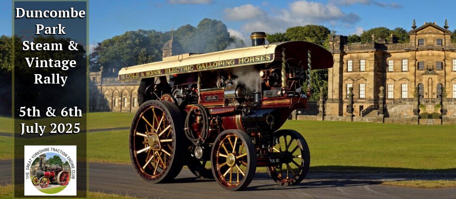 Duncombe Park Steam & Vintage Rally 2025