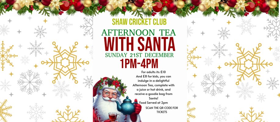Afternoon Tea with Santa | Shaw CC