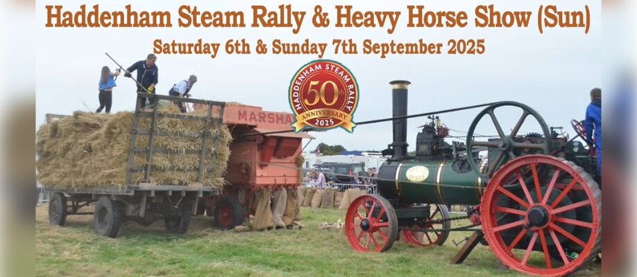 50th Haddenham Steam Rally & Heavy Horse Show