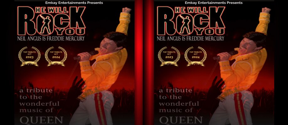 He Will Rock You Tribute Show Queen | Pettycur Bay Holiday Park 