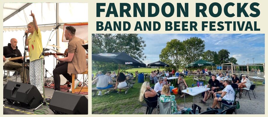Farndon Rocks Band and Beer Festival 2025