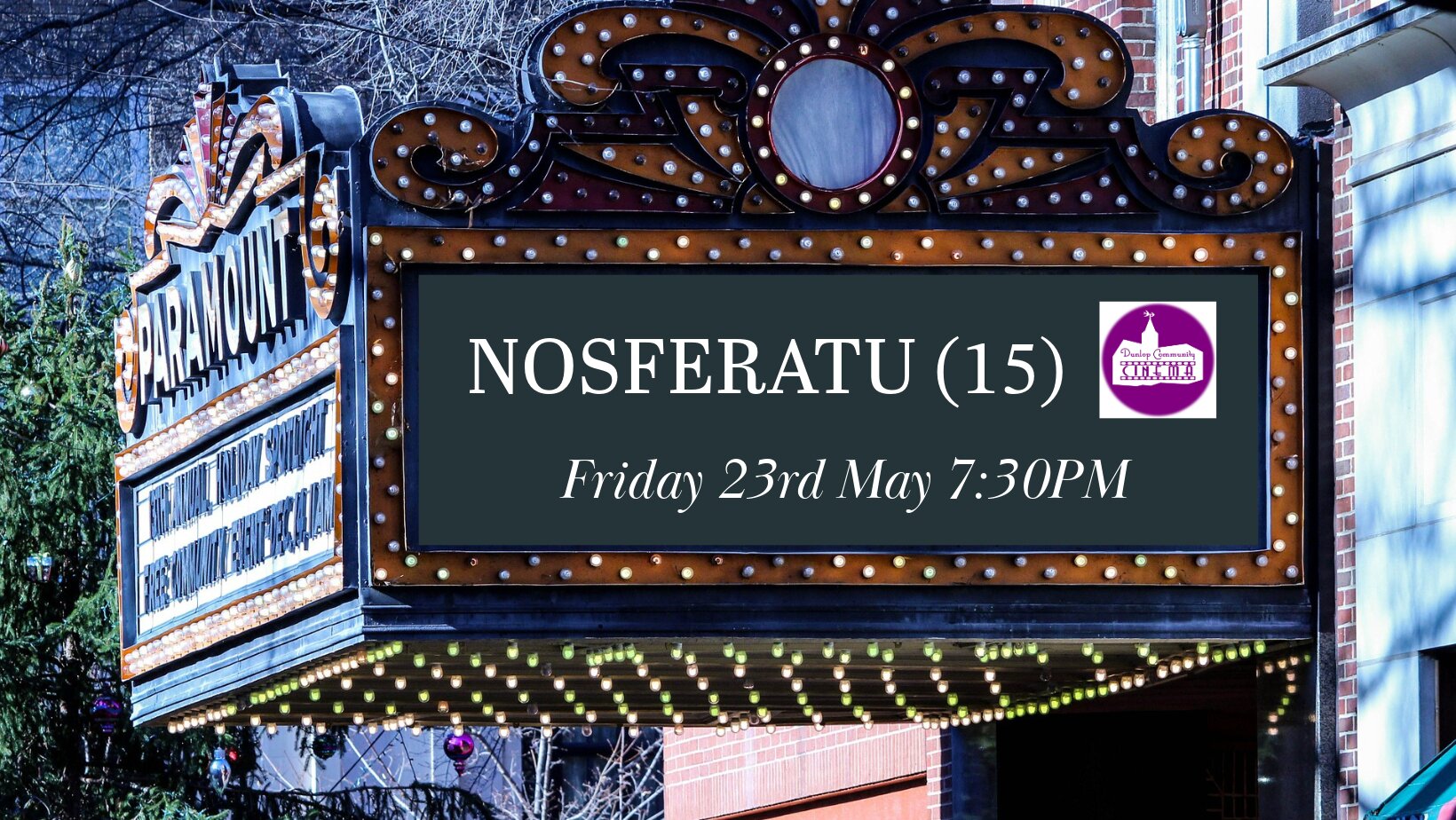 Nosferatu (15) | Friday 23rd May