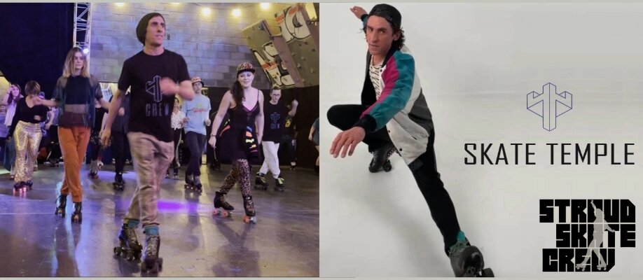 Paddy Mitchell roller skate dance class | Stroud Skate Crew | 15th June