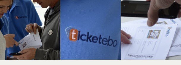 Ticketebo's Barcoded online tickets and entry scanning technology