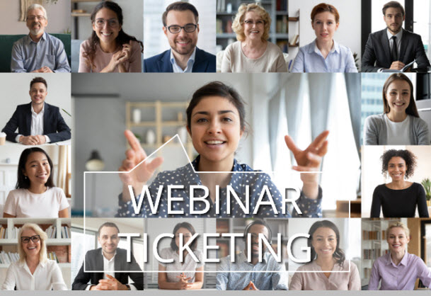 Ticketebo makes selling tickets to webinars and virtual events easy